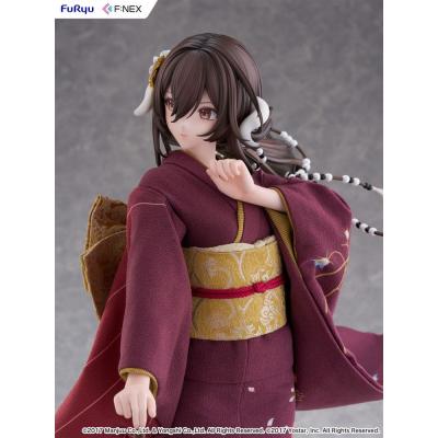 Azur Lane F:Nex Estatua PVC 1/4 Mikasa blue flower komachi Ver. Japanese Doll 43 cm