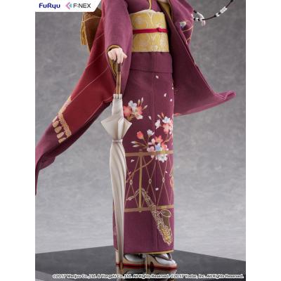 Azur Lane F:Nex Estatua PVC 1/4 Mikasa blue flower komachi Ver. Japanese Doll 43 cm