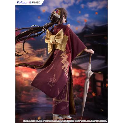 Azur Lane F:Nex Estatua PVC 1/4 Mikasa blue flower komachi Ver. Japanese Doll 43 cm