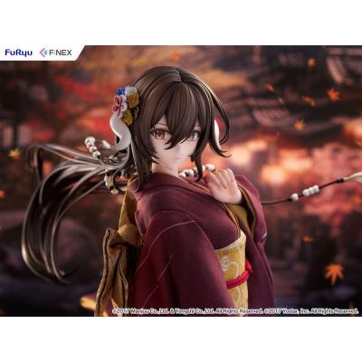 Azur Lane F:Nex Estatua PVC 1/4 Mikasa blue flower komachi Ver. Japanese Doll 43 cm