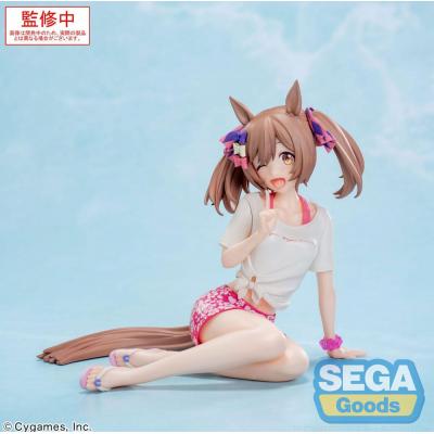 Uma Musume Pretty Derby Estatua PVC Yumemirize Smart Falcon Gaze on Me! 14 cm