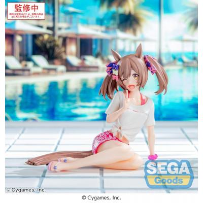 Uma Musume Pretty Derby Estatua PVC Yumemirize Smart Falcon Gaze on Me! 14 cm