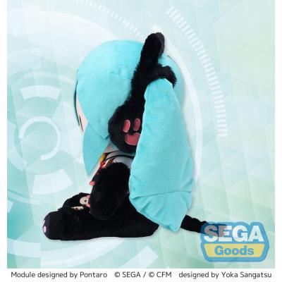 Hatsune Miku Project Diva Arcade Future Tone Peluche Fuwa Petit Hatsune Miku Kitty Cat LL 30 cm