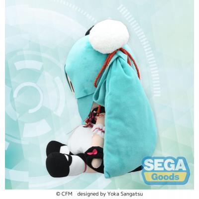 Character Vocal Series 01: Hatsune Miku Peluche Fuwa Petit Hatsune Miku Panda Bun LL 40 cm