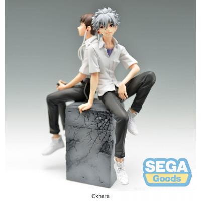 Rebuild of Evangelion Estatua Luminasta PVC Shinji & Kaworu Evangelion: New Theatrical Edition Kaworu Ver. 17 cm