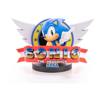 Sonic the Hedgehog Estatua Sonic Title Screen 21 cm