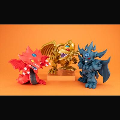 Yu-Gi-Oh! Duel Monsters Estatuas PVC Megatoon Red Eyes Black Dragon & The Winged Dragon of Ra 13 cm (with gift)