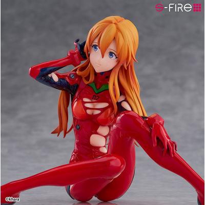 Rebuild of Evangelion Estatua S-Fire PVC 1/7 Asuka Langley 12 cm