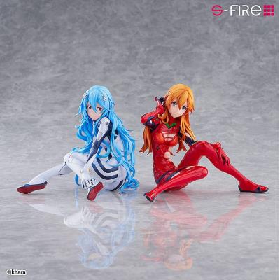 Rebuild of Evangelion Estatua S-Fire PVC 1/7 Asuka Langley 12 cm