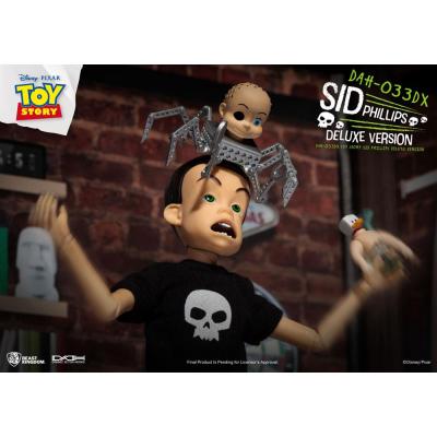 Toy Story Figura Dynamic 8ction Heroes Sid Phillips Deluxe Version 14 cm