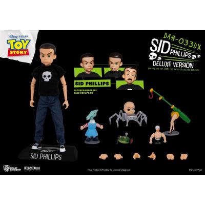 Toy Story Figura Dynamic 8ction Heroes Sid Phillips Deluxe Version 14 cm