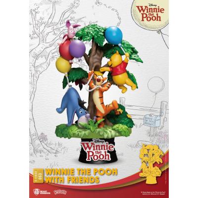 Disney Diorama PVC D-Stage Winnie The Pooh With Friends 16 cm