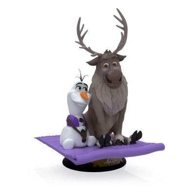 Frozen: El reino del hielo Pack de 6 Estatuas Mini Diorama Stage Olaf Presents 12 cm