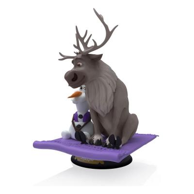 Frozen: El reino del hielo Pack de 6 Estatuas Mini Diorama Stage Olaf Presents 12 cm