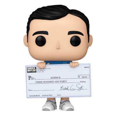 The Office US POP! TV Vinyl Figura Michael w/ Check 9 cm