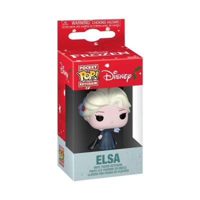 Disney Princess Pocket POP! Vinyl Holiday Elsa 4 cm Expositor (12)