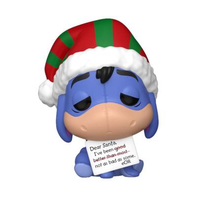 Winnie the Pooh Holiday 2025 Llaveros Pocket POP! Vinyl Eeyore Tree Holiday Box 4 cm