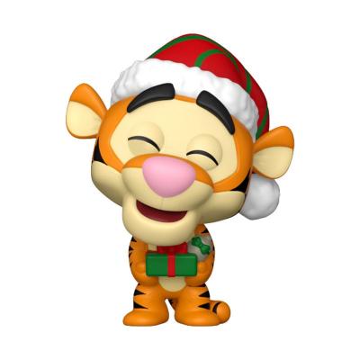 Winnie the Pooh Holiday 2025 Llaveros Pocket POP! Vinyl Tigger Tree Holiday Box 4 cm