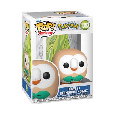 Pokemon POP! Games Vinyl Figura Rowlet 9 cm