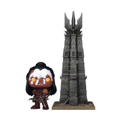 El Señor de los Anillos POP! Town Vinyl Figura Lurtz w/Tower 9 cm