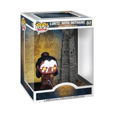 El Señor de los Anillos POP! Town Vinyl Figura Lurtz w/Tower 9 cm