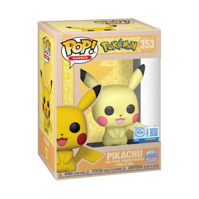 Pokémon POP! Games Vinyl Figura Pikachu (SftClr) 9 cm