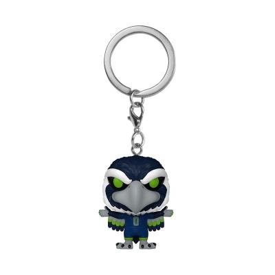 NFL Llaveros Pocket POP! Vinyl Seahawks- Blitz 4 cm Expositor (12)