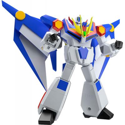 Absolutely Invincible Raijin-Oh Maqueta Moderoid Plastic Model Kit Bakuryu-Oh 16 cm