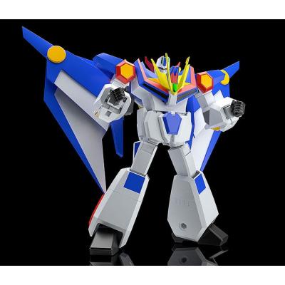 Absolutely Invincible Raijin-Oh Maqueta Moderoid Plastic Model Kit Bakuryu-Oh 16 cm