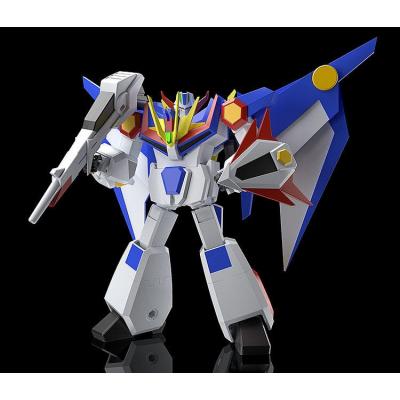 Absolutely Invincible Raijin-Oh Maqueta Moderoid Plastic Model Kit Bakuryu-Oh 16 cm