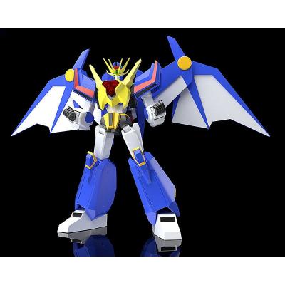 Absolutely Invincible Raijin-Oh Maqueta Moderoid Plastic Model Kit Bakuryu-Oh 16 cm