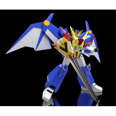 Absolutely Invincible Raijin-Oh Maqueta Moderoid Plastic Model Kit Bakuryu-Oh 16 cm