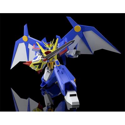 Absolutely Invincible Raijin-Oh Maqueta Moderoid Plastic Model Kit Bakuryu-Oh 16 cm