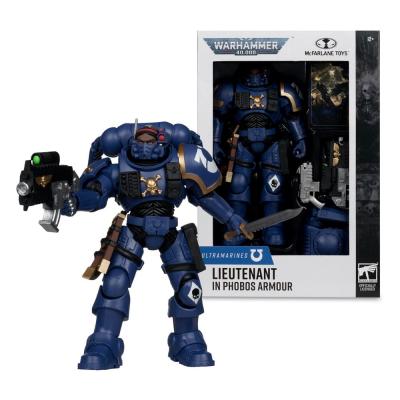 Warhammer 40,000 Figura Lieutenant in Phobos Armor (Ultramarines) 18 cm