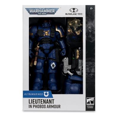 Warhammer 40,000 Figura Lieutenant in Phobos Armor (Ultramarines) 18 cm