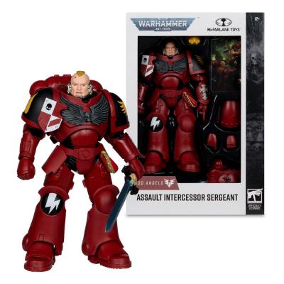 Warhammer 40,000 Figura Assault Intercessor Sergeant (Blood Angel) 18 cm