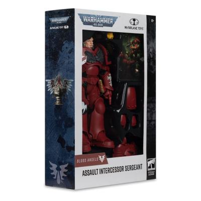 Warhammer 40,000 Figura Assault Intercessor Sergeant (Blood Angel) 18 cm