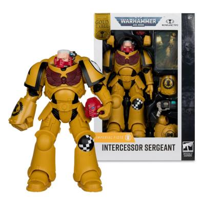 Warhammer 40,000 Figura Intercessor Sergeant (Imperial Fist) (Gold Label) 18 cm