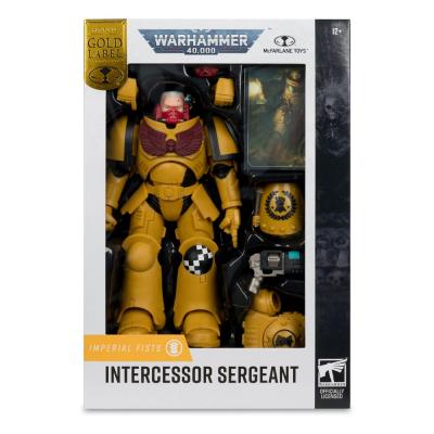 Warhammer 40,000 Figura Intercessor Sergeant (Imperial Fist) (Gold Label) 18 cm