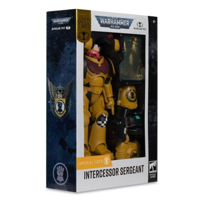 Warhammer 40,000 Figura Intercessor Sergeant (Imperial Fist) (Gold Label) 18 cm