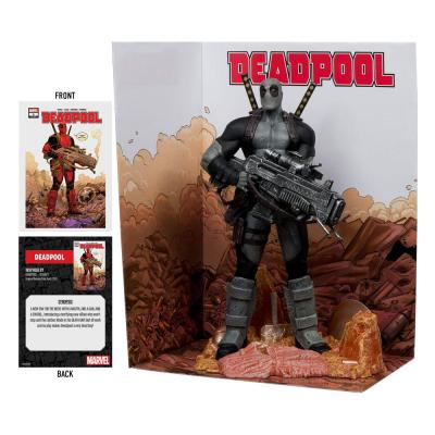 Marvel Collection Estatua PVC 1/6 Deadpool (Deadpool #1)(Grey Suit Chase) 27 cm