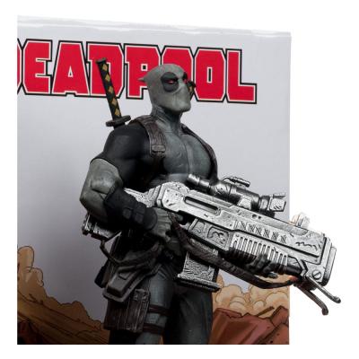 Marvel Collection Estatua PVC 1/6 Deadpool (Deadpool #1)(Grey Suit Chase) 27 cm