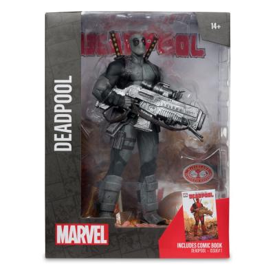 Marvel Collection Estatua PVC 1/6 Deadpool (Deadpool #1)(Grey Suit Chase) 27 cm