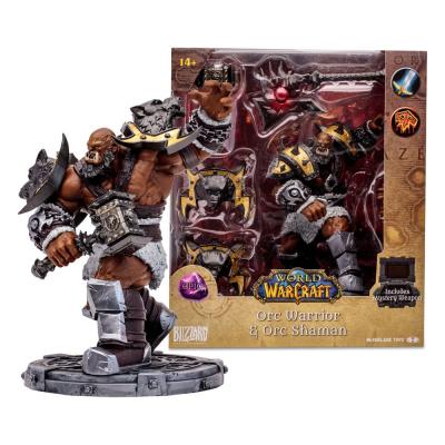 World of Warcraft Figura Orc Shaman Warrior (Epic) 15 cm