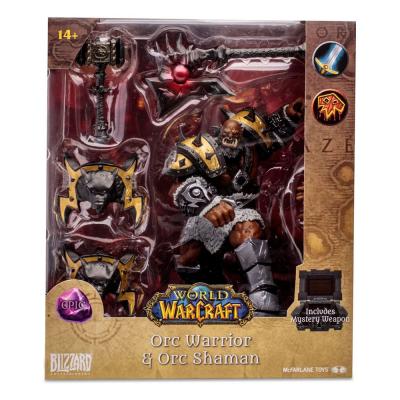 World of Warcraft Figura Orc Shaman Warrior (Epic) 15 cm