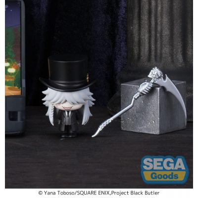 Black Butler: Boarding School Arc Figuras PVC Petite World Memories Undertaker (EX) 8 cm