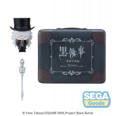 Black Butler: Boarding School Arc Figuras PVC Petite World Memories Undertaker (EX) 8 cm