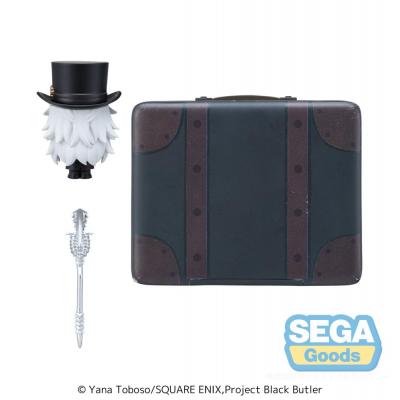 Black Butler: Boarding School Arc Figuras PVC Petite World Memories Undertaker (EX) 8 cm