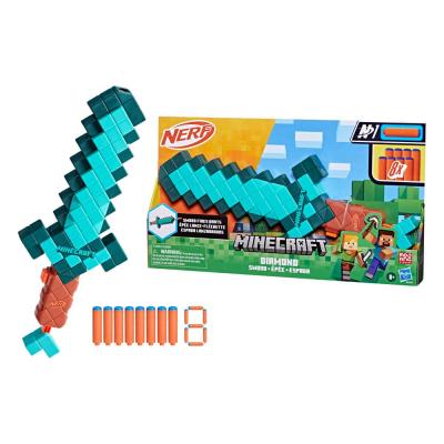 Minecraft NERF Espada de diamante Lanzadardos