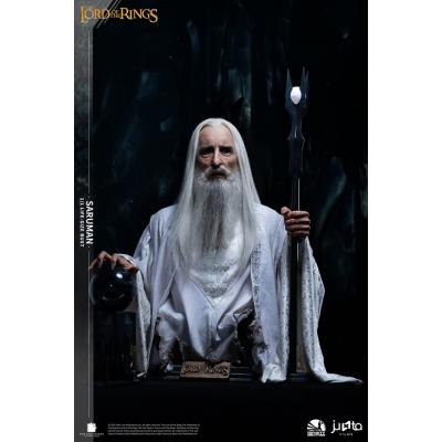 El Señor de los Anillos Busto tamaño natural Saruman 110 cm